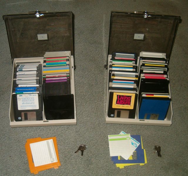 Floppy diskettes
